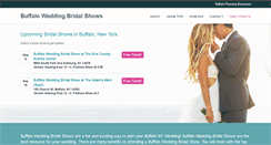 Desktop Screenshot of buffalobridalshows.com